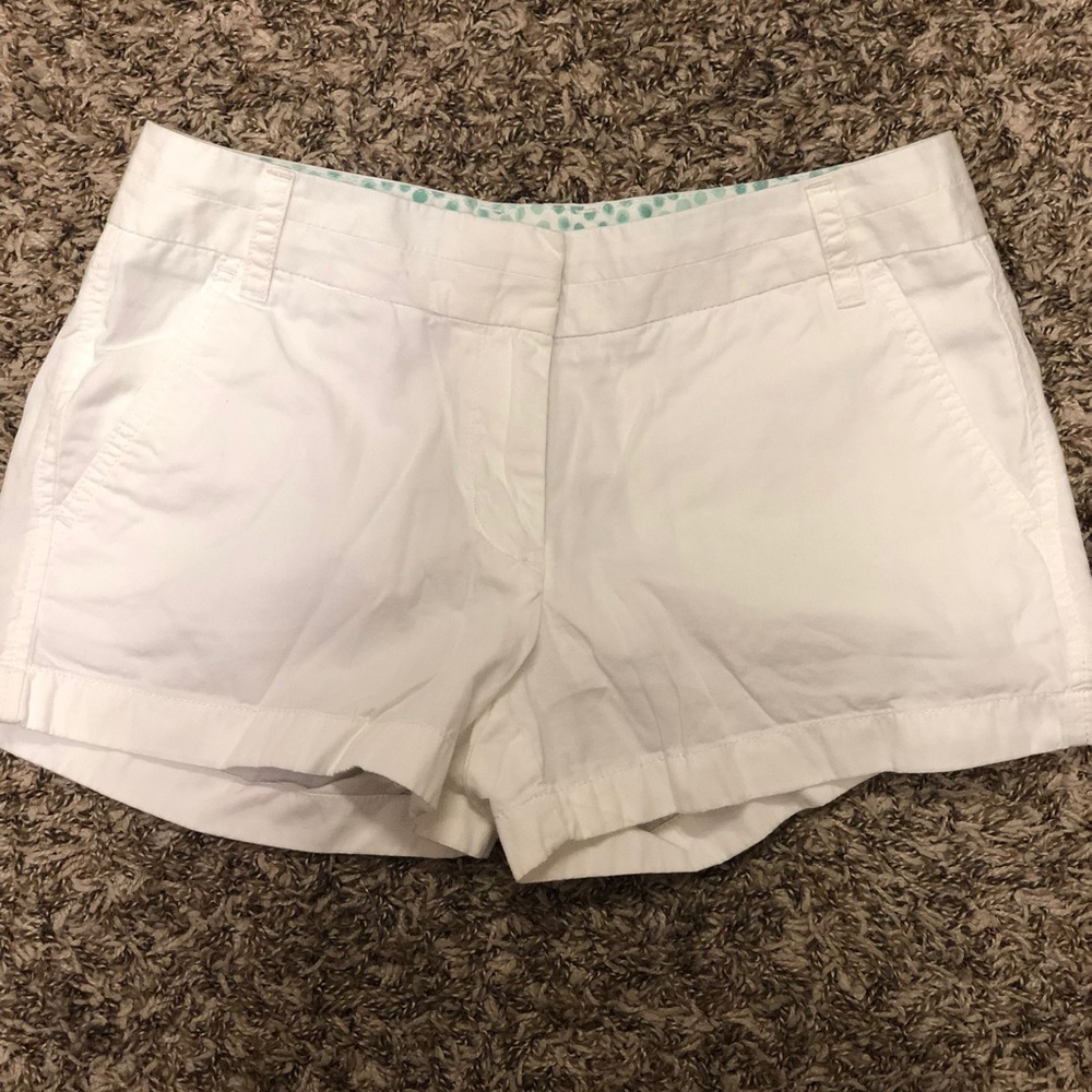 J.Crew white shorts